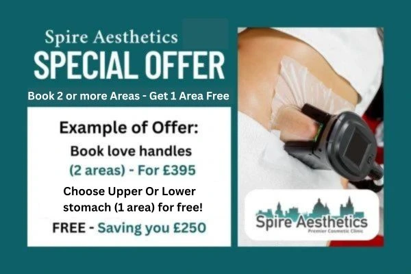 Fat Freezing Promotion Weston Super Mare from Spire Aesthetics - Book Today!