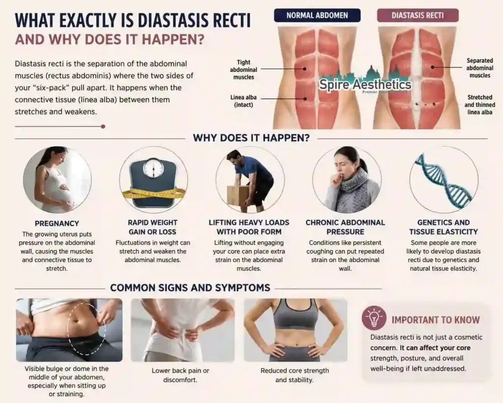 What Exactly Is Diastasis Recti and Why Does It Happen Weston Super Mare?