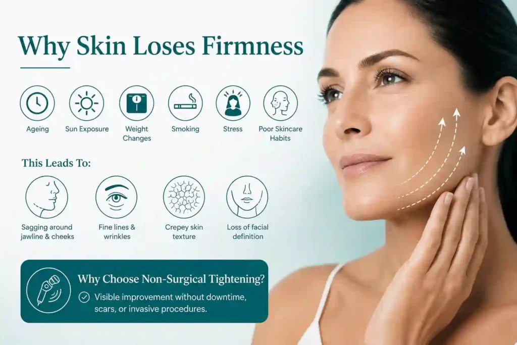 What Makes Skin Lose Firmness and Why Do People Seek Non-Surgical Tightening Weston Super Mare?