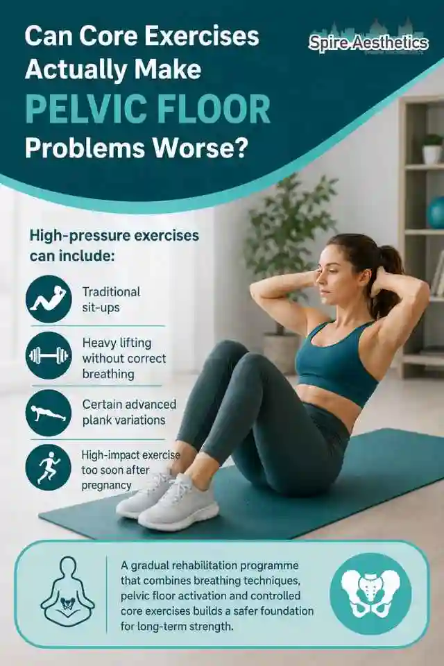 Can Strengthening Your Core Alone Actually Make Pelvic Floor Problems Worse Weston Super Mare?